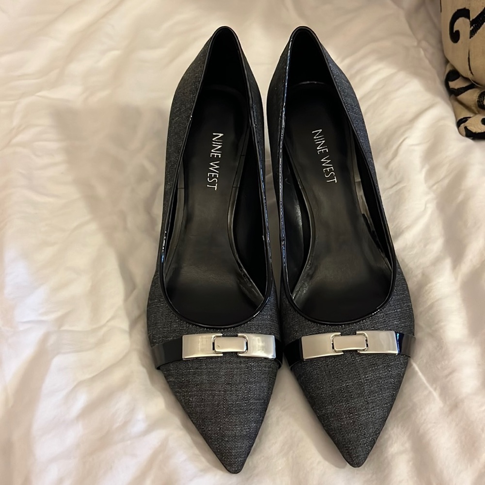 Nine West kitten heels